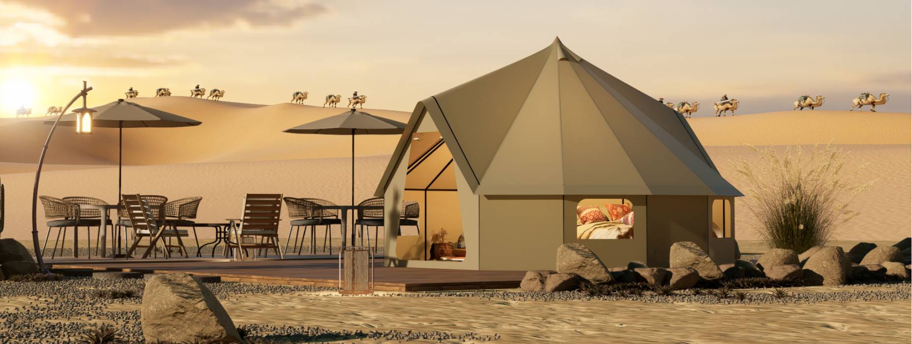 海南藏族露营酒店帐篷产品